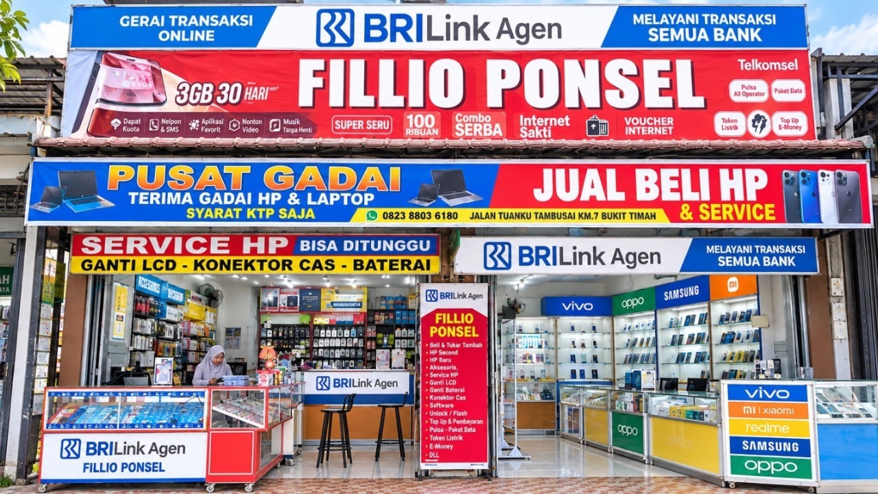BRILink Agen Rahmi Dukung Perputaran Ekonomi Dumai