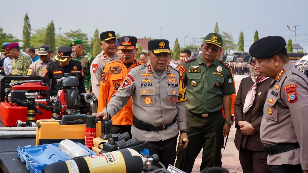 Operasi Aman Tinombala 2026, Polda Sulteng Kerahkan 914 Personel Cegah Karhutla