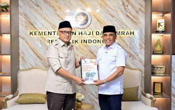 Gubernur Anwar Hafid Temui Menteri Haji, Embarkasi Antara Palu Masuk Tahap Verifikasi