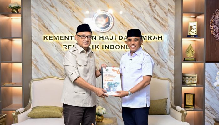Gubernur Anwar Hafid Temui Menteri Haji, Embarkasi Antara Palu Masuk Tahap Verifikasi